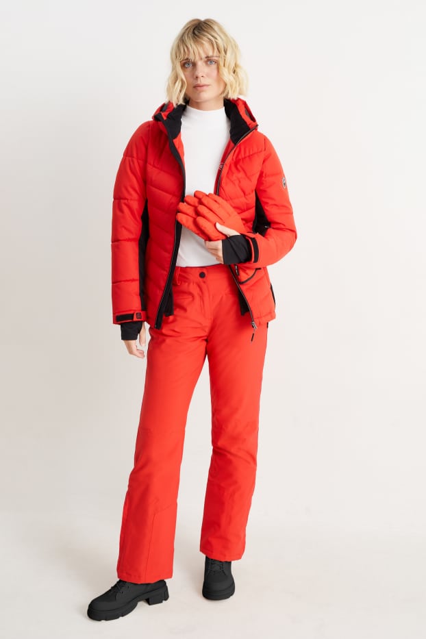 Damen - Skihose - rot