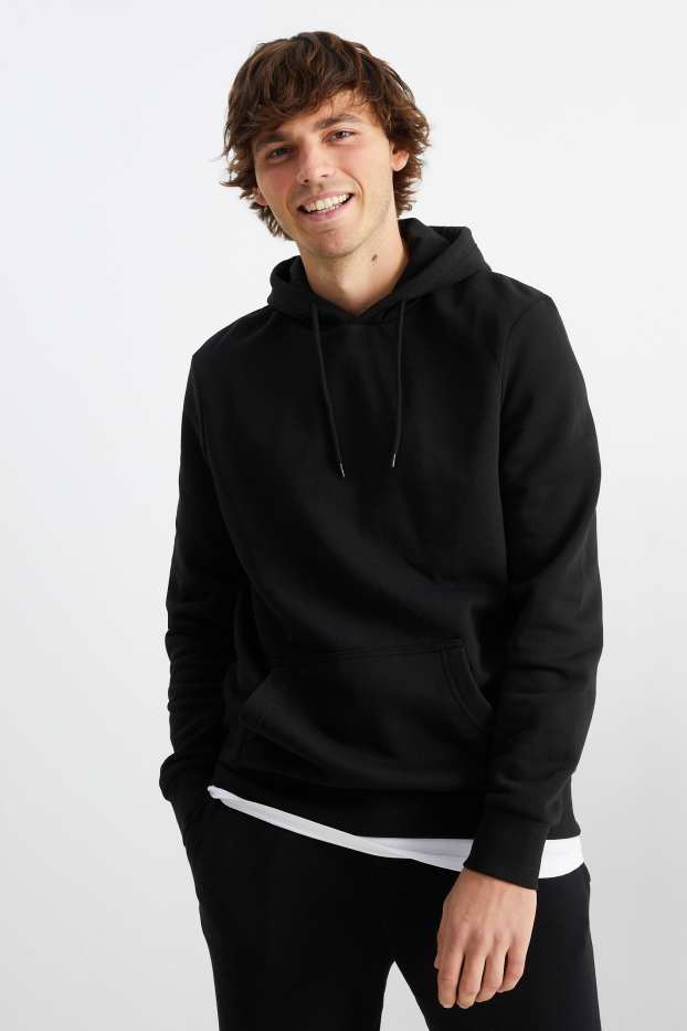 Herren - Hoodie - schwarz