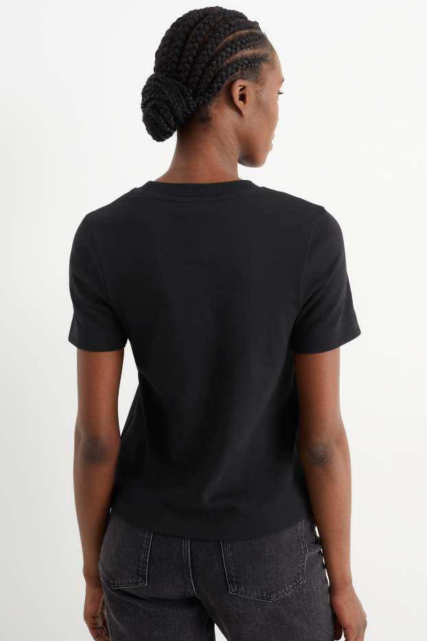 Femmes - T-shirt - noir