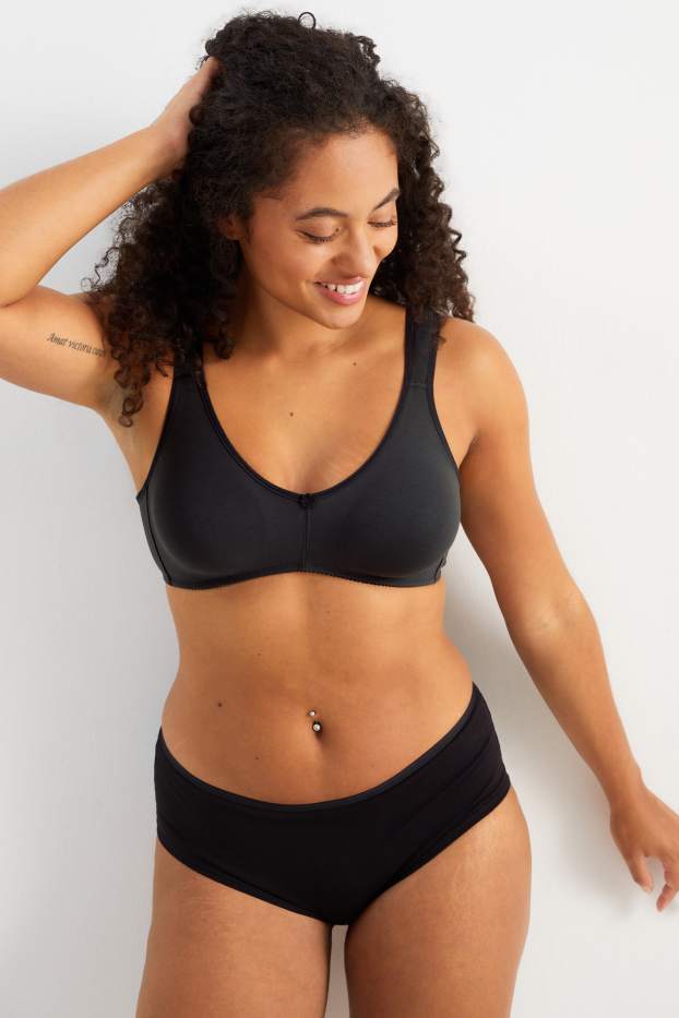 Femmes - Soutien-gorge sans armatures - noir