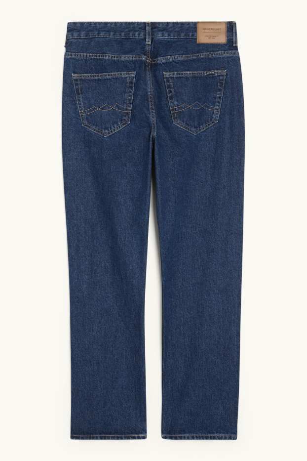 Men - Regular jeans - denim-dark blue