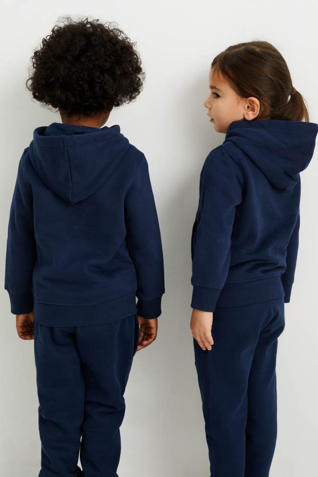 Enfants garçons - Sweat à capuche - genderneutral - bleu foncé
