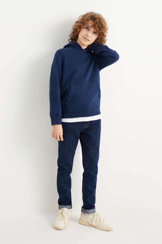 Kinder Buben - Multipack 2er - Skinny Jeans - schwarz