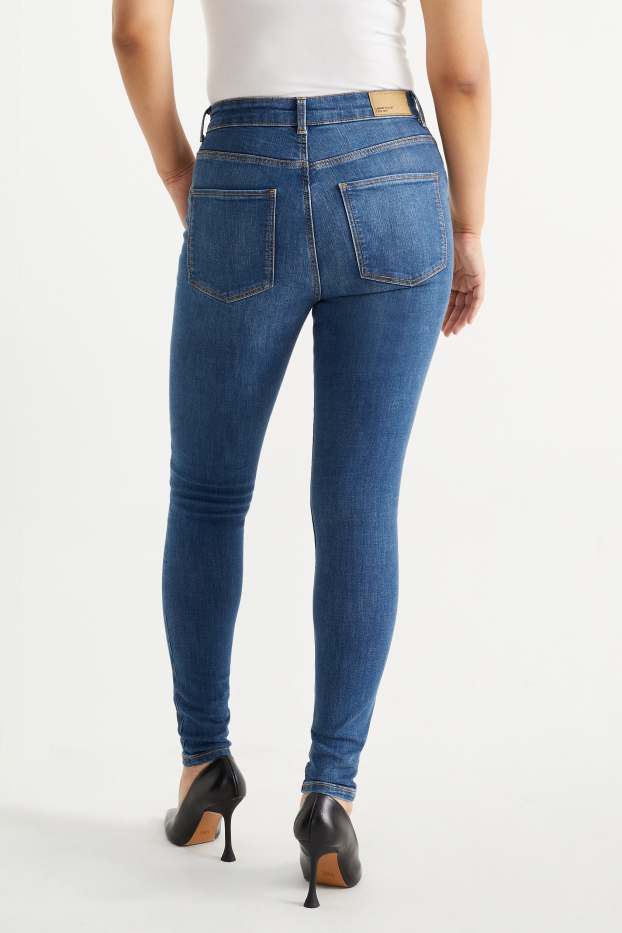 Femmes - Skinny jean - mid waist - LYCRA® - jean bleu