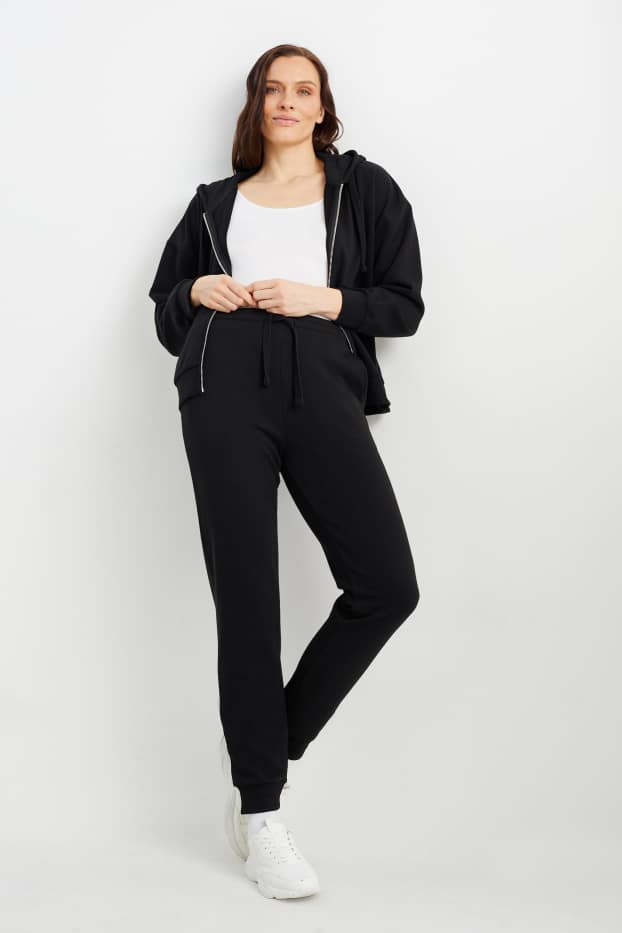 Damen - Jogginghose - schwarz