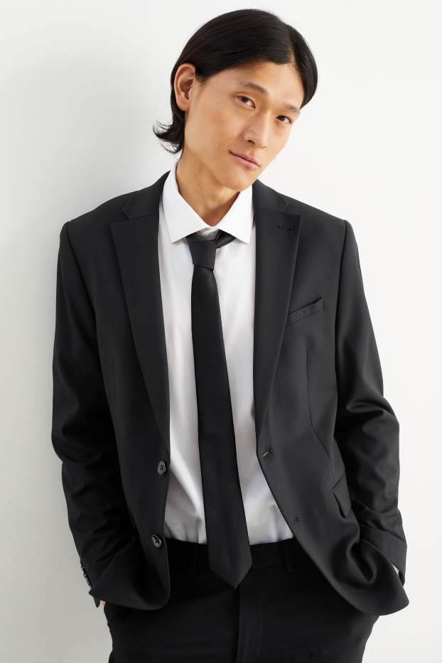 Herren - Krawatte - schwarz