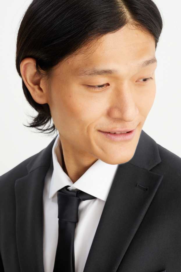 Herren - Krawatte - schwarz