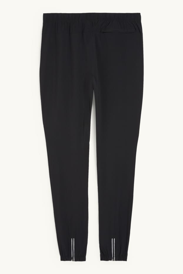 Hommes - Pantalon de sport - 4 Way Stretch - Flex - noir