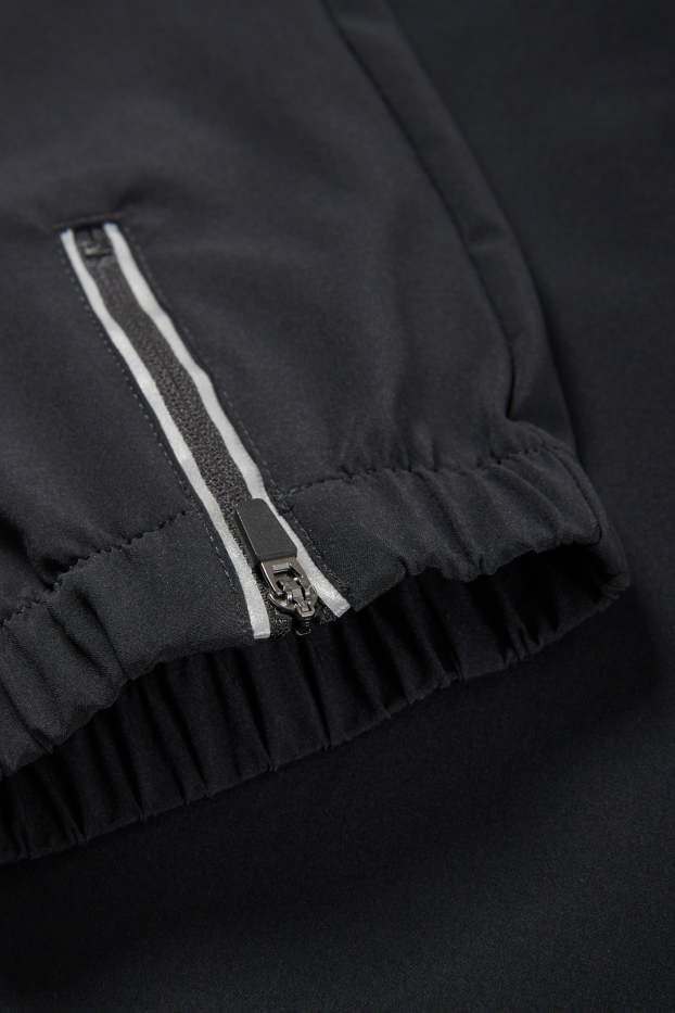 Hommes - Pantalon de sport - 4 Way Stretch - Flex - noir