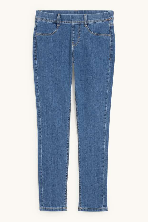 Children Girls - Jegging jeans - blue denim