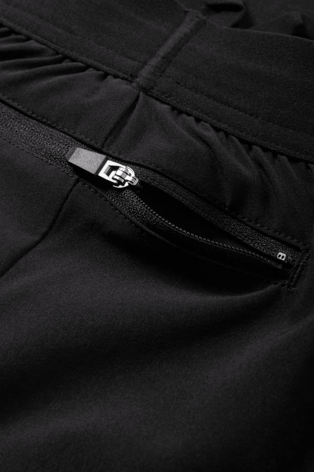 Home - Pantalons curts tècnics - 4 Way Stretch - look 2 en 1 - negre