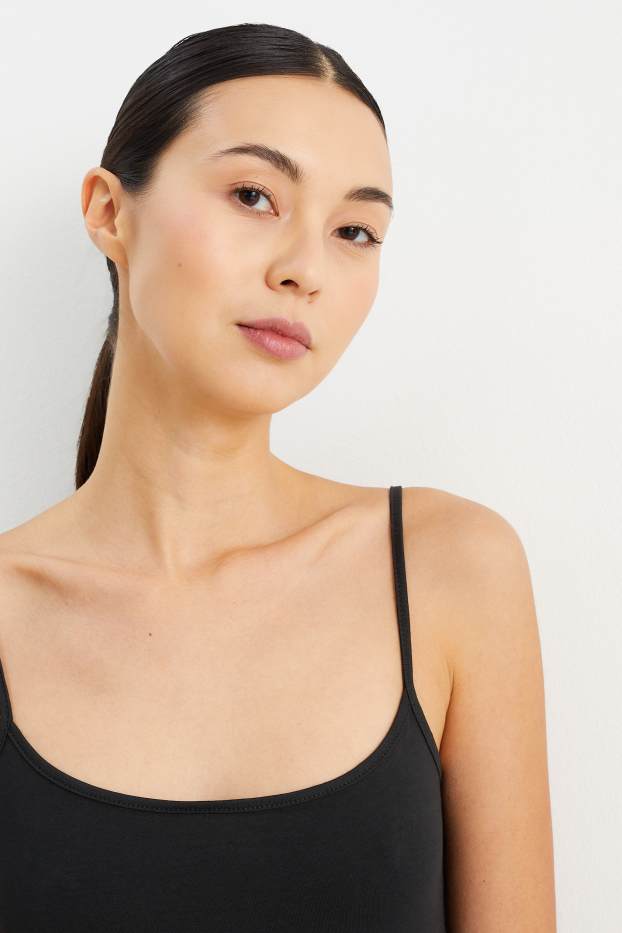 Women - Multipack of 2 - basic top - black