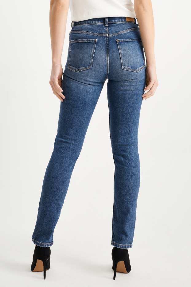 Femmes - Slim jean - high waist - LYCRA® - jean bleu