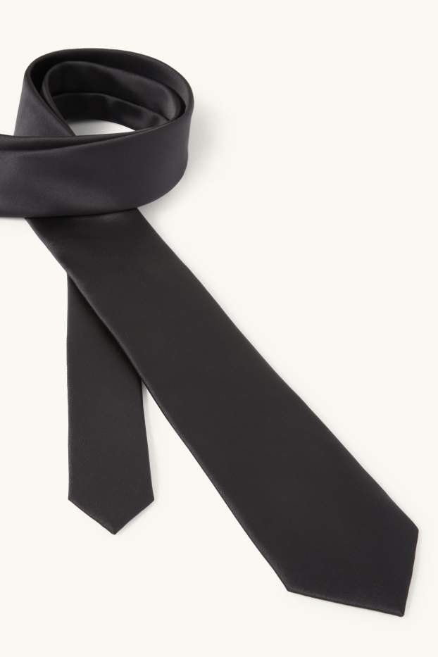 Herren - Krawatte - schwarz