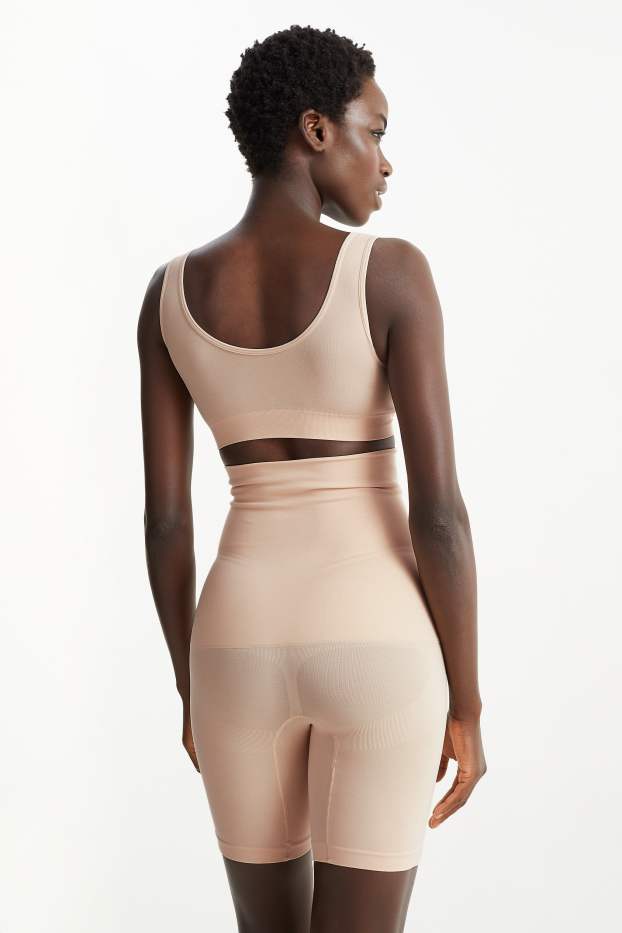 Dona - Pantalons modeladors - sense costures - beix
