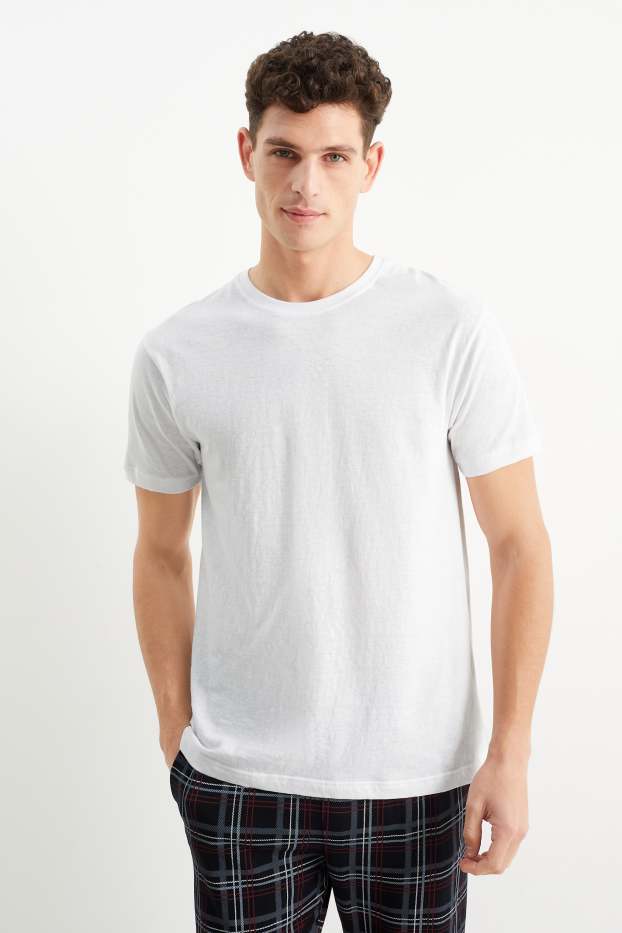 Home - Paquet de 3 - samarreta interior - sense costures - blanc