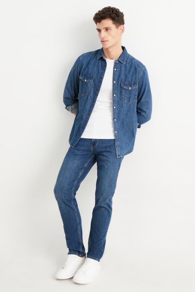 Home - Slim jeans - LYCRA® - texà blau