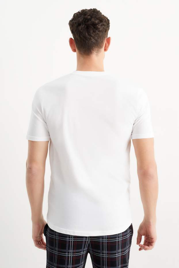 Herren - Multipack 2er - Unterhemd - weiss
