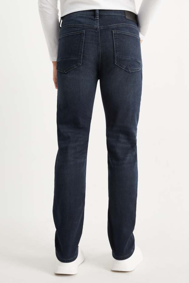 Men - Slim jeans - flex jog denim - LYCRA® - denim-dark blue