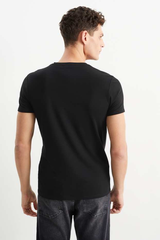 Uomo - T-shirt - Flex - nero