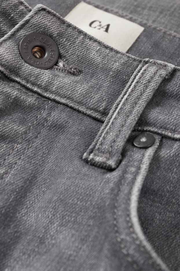 Bărbați - Slim jeans - LYCRA® - denim-gri deschis