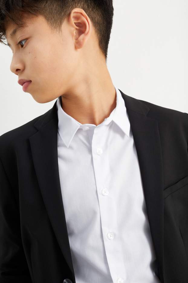 Kinderen: jongens - Overhemd - wit