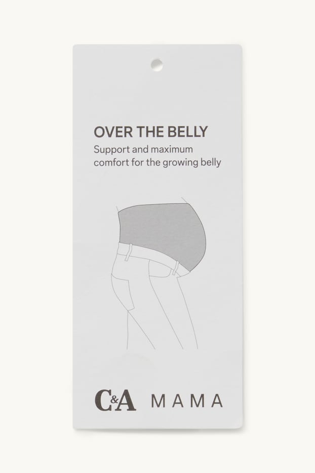 Damen - Umstandsjeans - Jegging Jeans - jeansblau