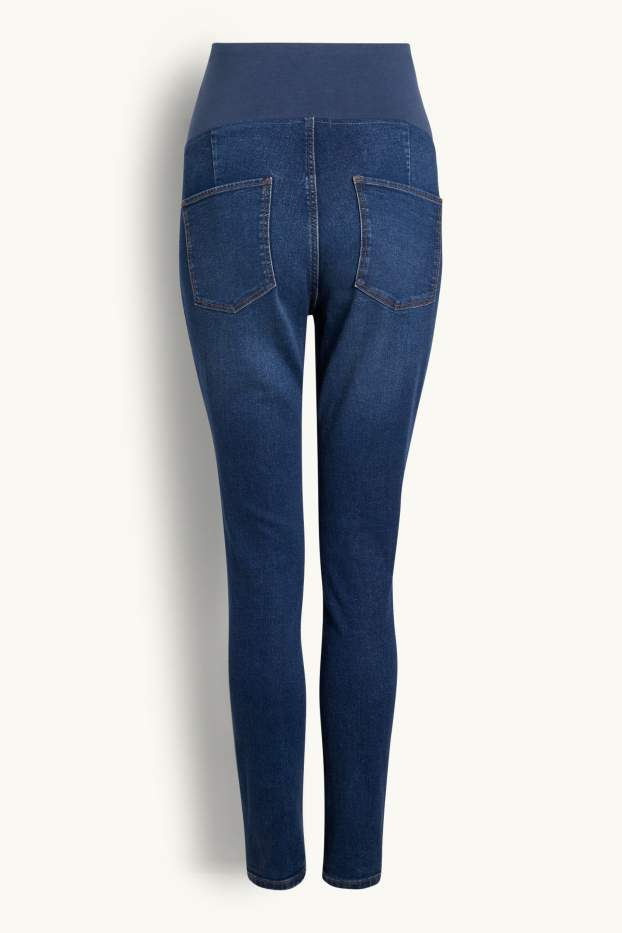 Damen - Umstandsjeans - Jegging Jeans - jeansblau
