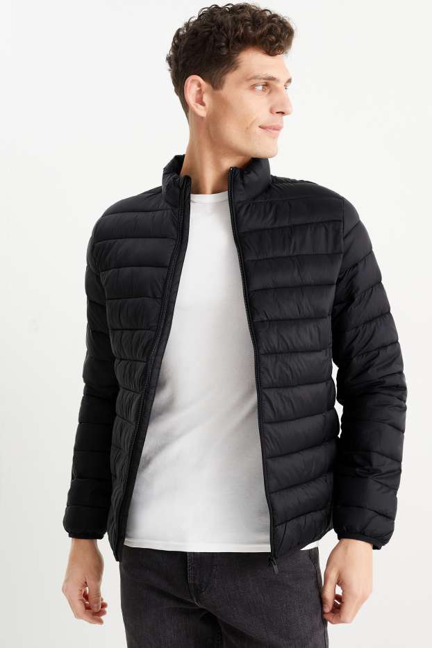 Herren - Steppjacke - schwarz