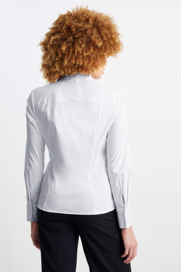 Dona - Brusa formal - blanc