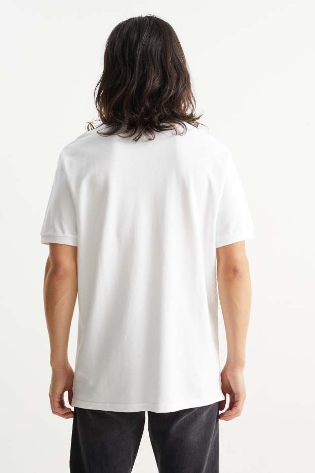 Hommes - Polo - blanc