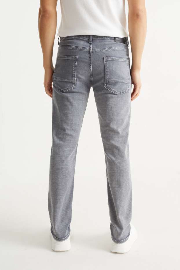 Hommes - Slim jean - LYCRA® - jean gris