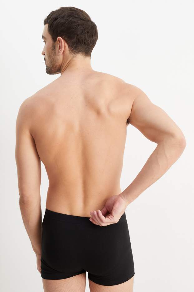 Men - Multipack of 5 - trunks - black