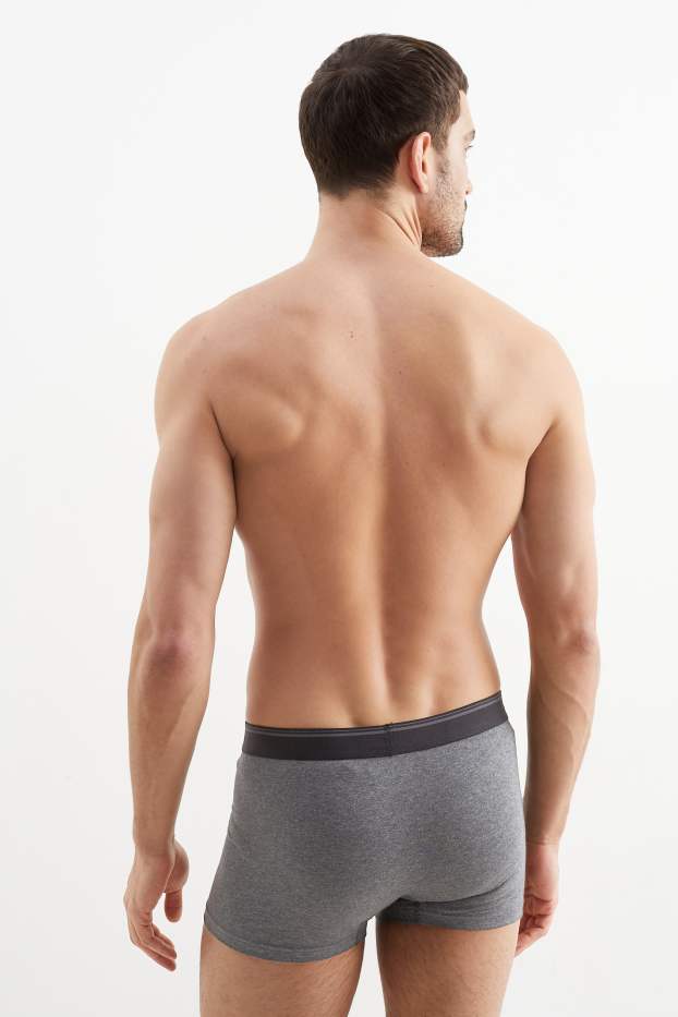Herren - Multipack 5er - Trunks - grau