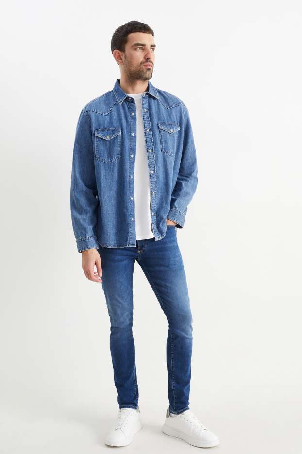 Uomo - Skinny jeans - LYCRA® - jeans blu