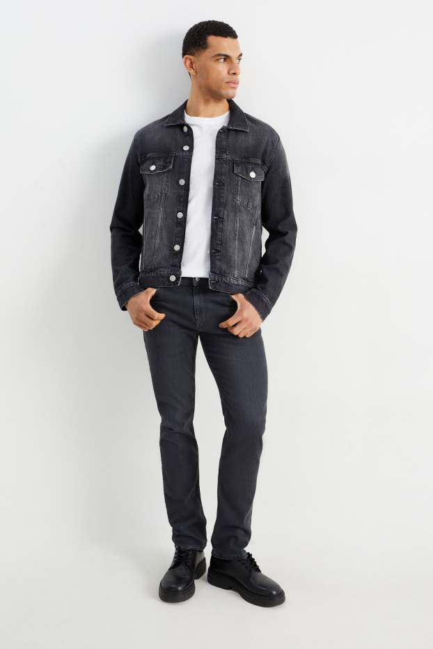Men - Slim jeans - black