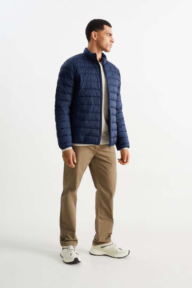 Men - Trousers - regular fit - light brown