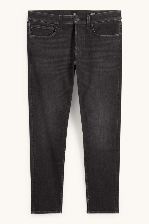 Uomo - Slim tapered jeans - Flex - LYCRA® ADAPTIV - jeans grigio scuro