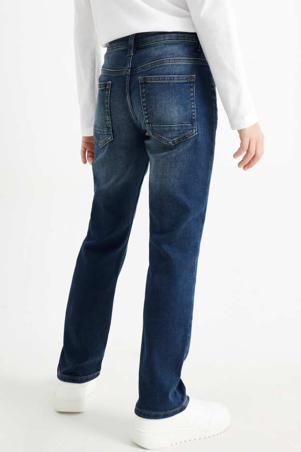Kinder Jungen - Straight Jeans - dunkeljeansblau