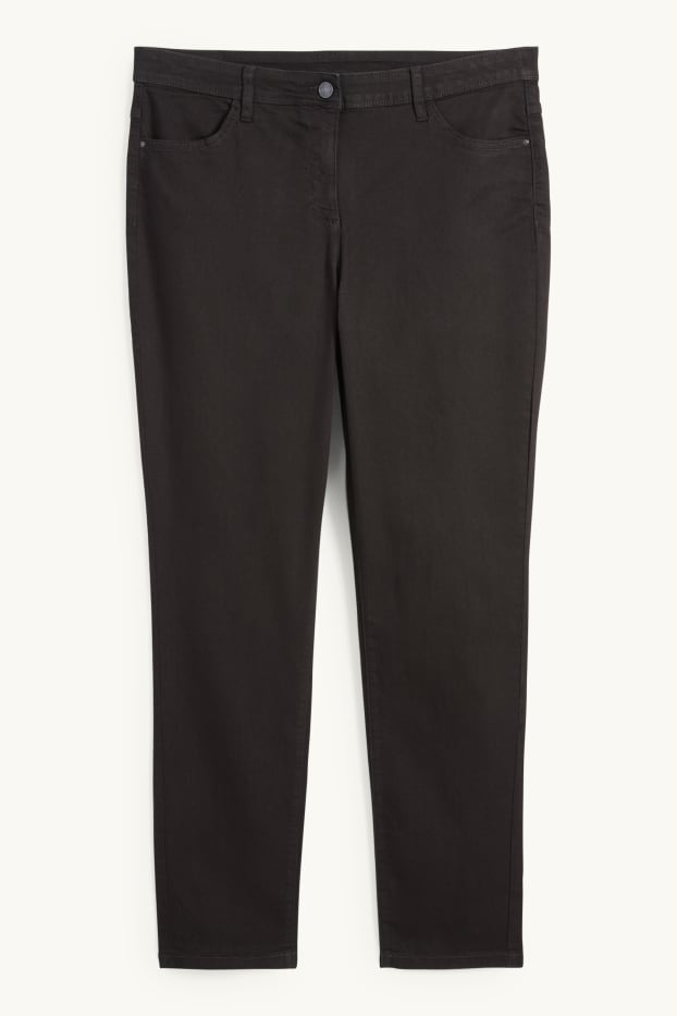 Femmes - Slim jean - mid waist - noir