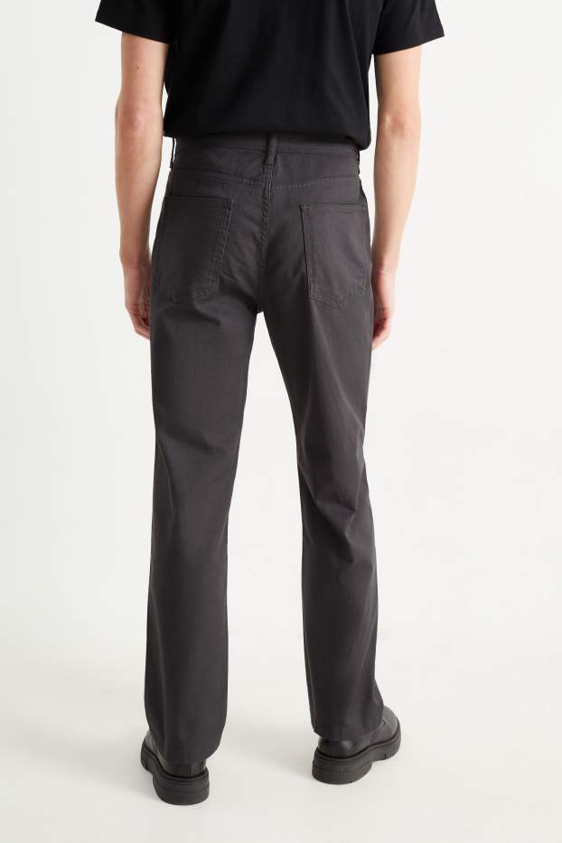 Herren - Hose - Regular Fit - dunkelgrau