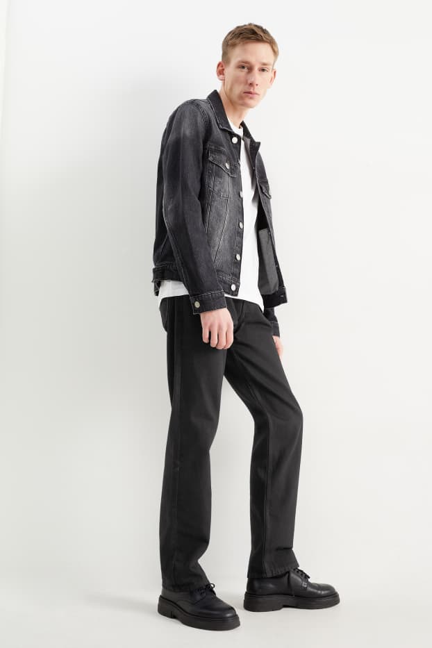 Uomo - Regular jeans - nero