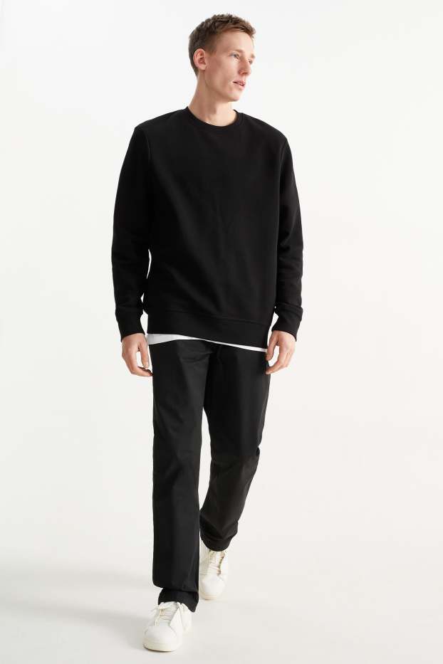 Heren - Broek - regular fit - zwart