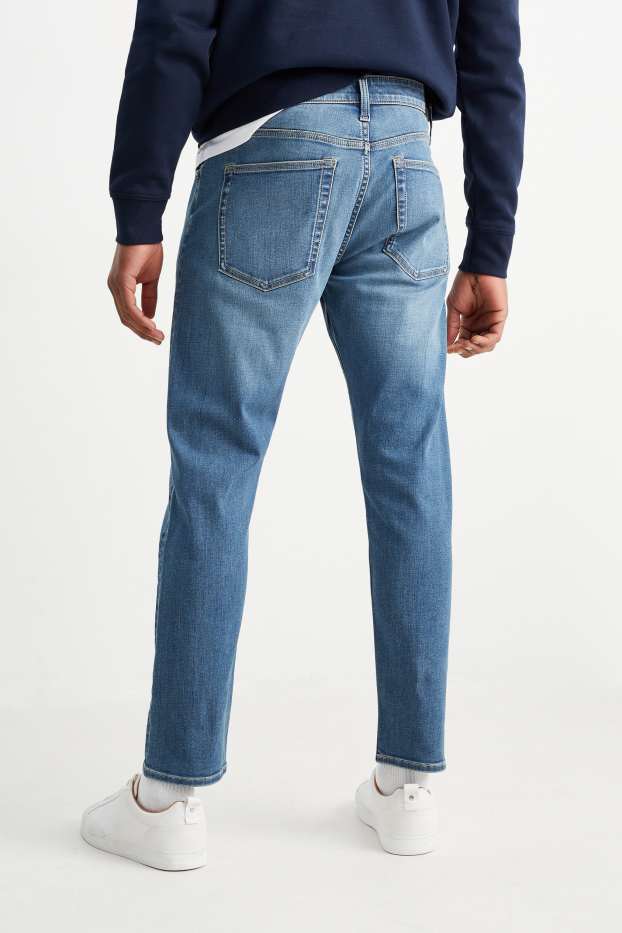 Herren - Slim Tapered Jeans - Flex - LYCRA® ADAPTIV - jeansblau