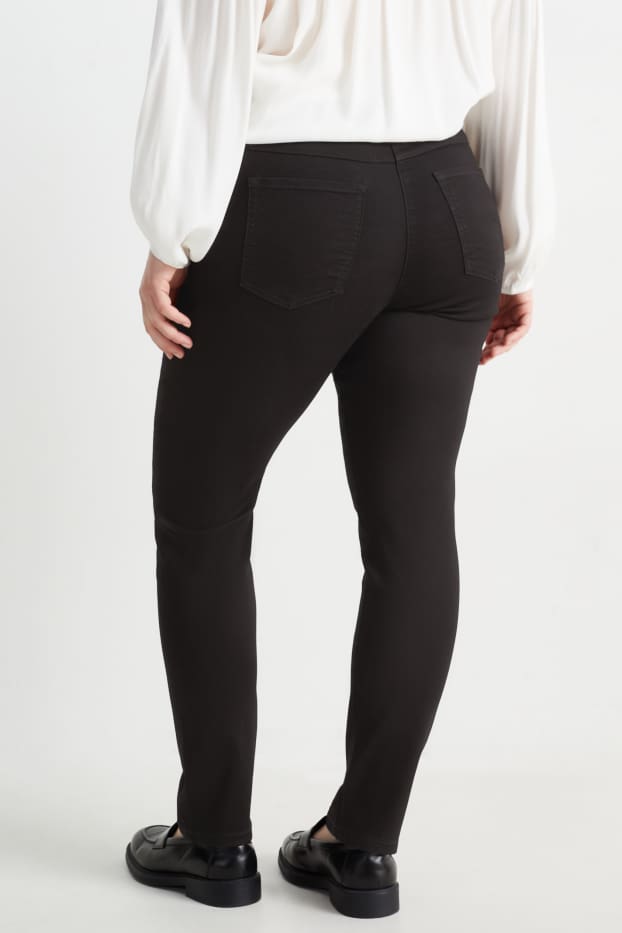 Femmes - Slim jean - mid waist - noir