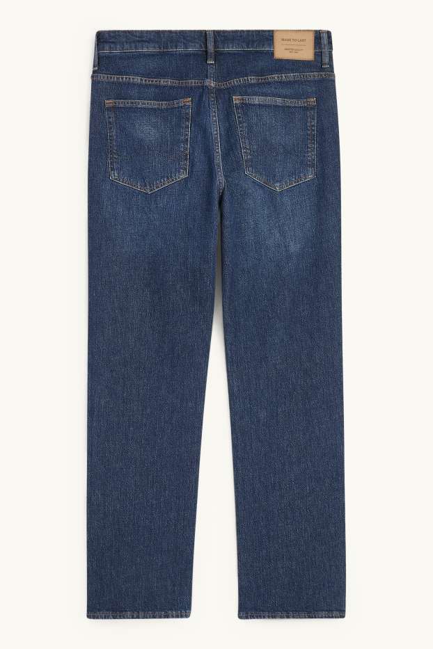 Herren - Regular Jeans - LYCRA® - dunkeljeansblau