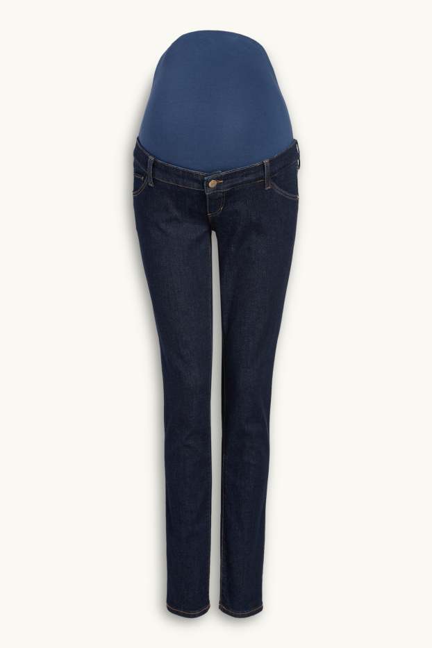 Donna - Jeans premaman - slim fit - LYCRA® - jeans blu scuro