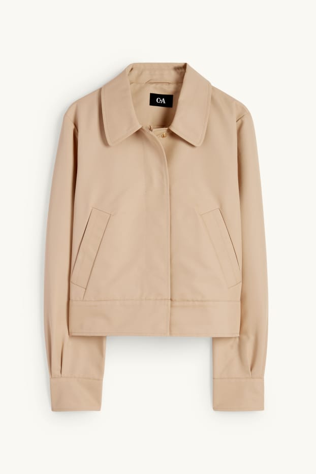 Dames - Jas - licht beige