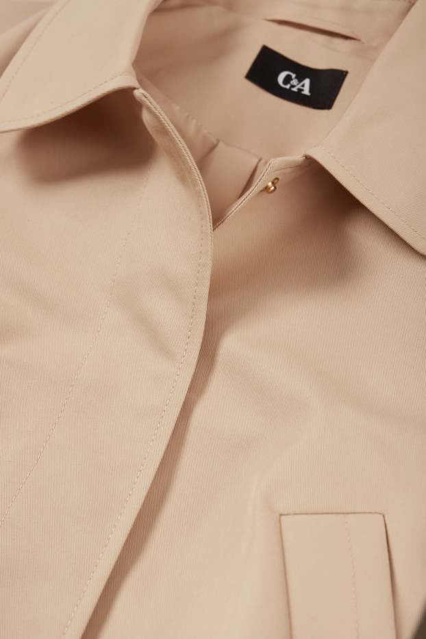 Dames - Jas - licht beige