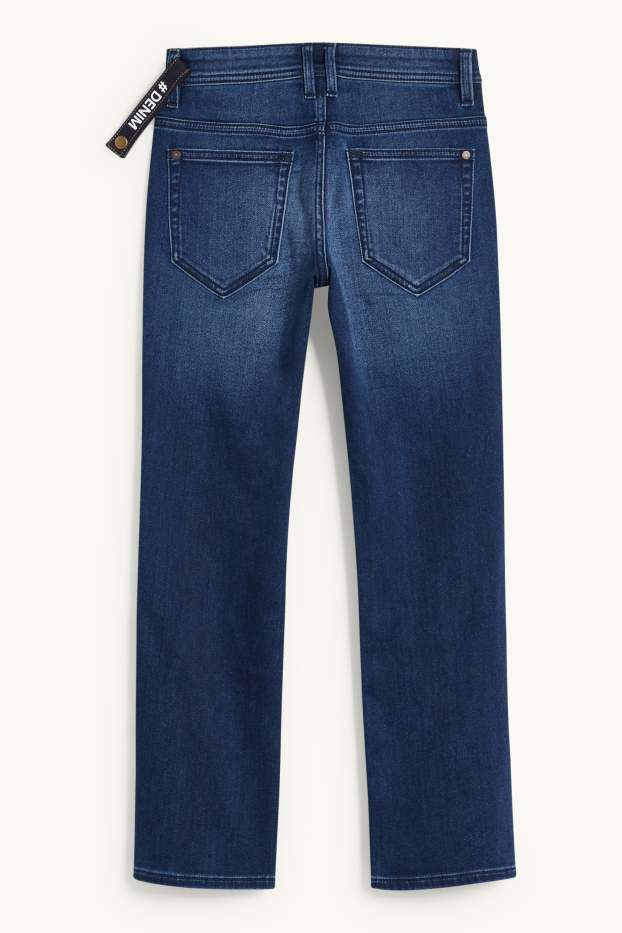 Kinder Jungen - Straight Jeans - Jog Denim - dunkeljeansblau